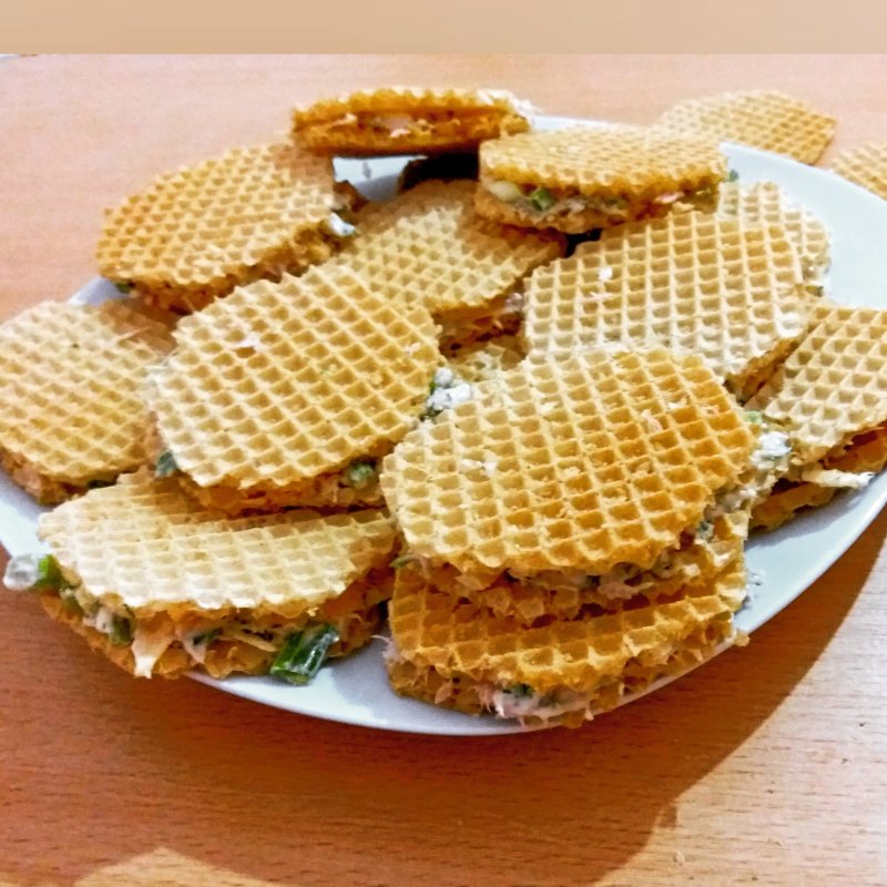 Торт с вафельными коржами