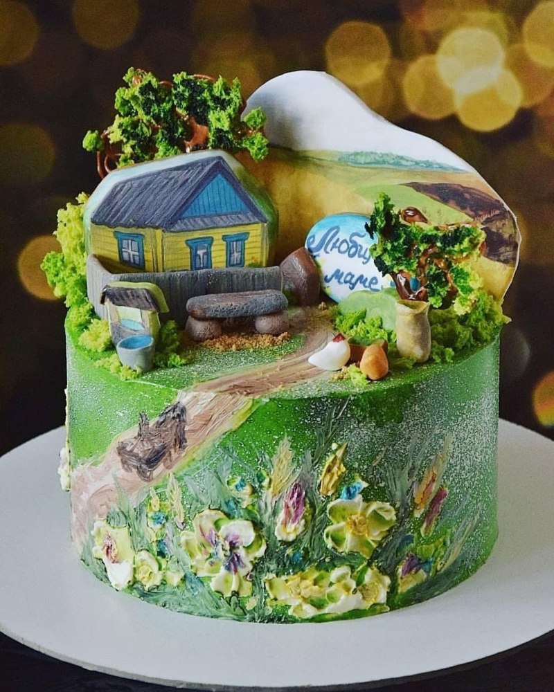 Волна из карамели