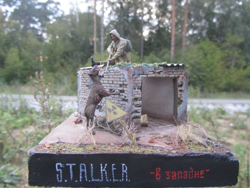 Диорамы с грузовиками ГАЗ 66