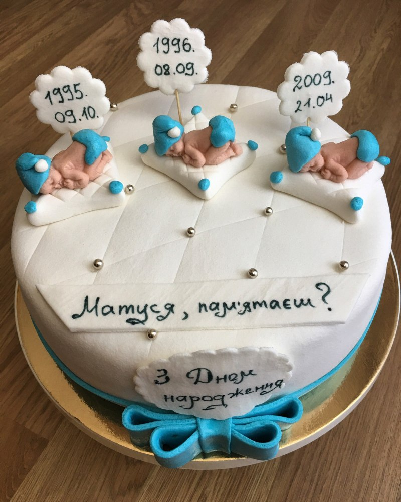 Торт с днем рождения!