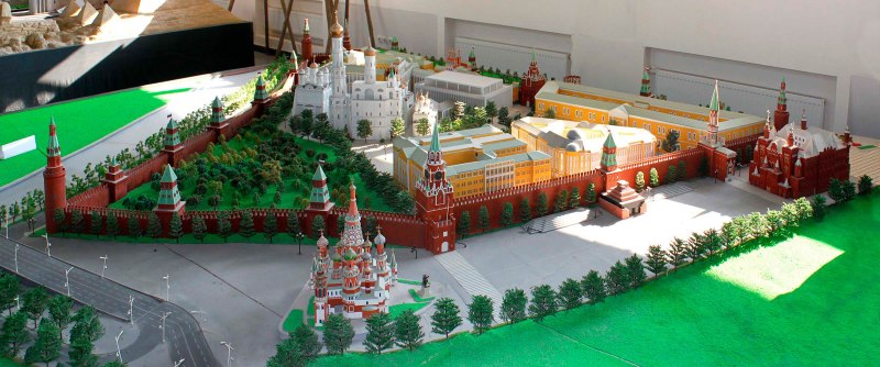 3д пазл Спасская башня