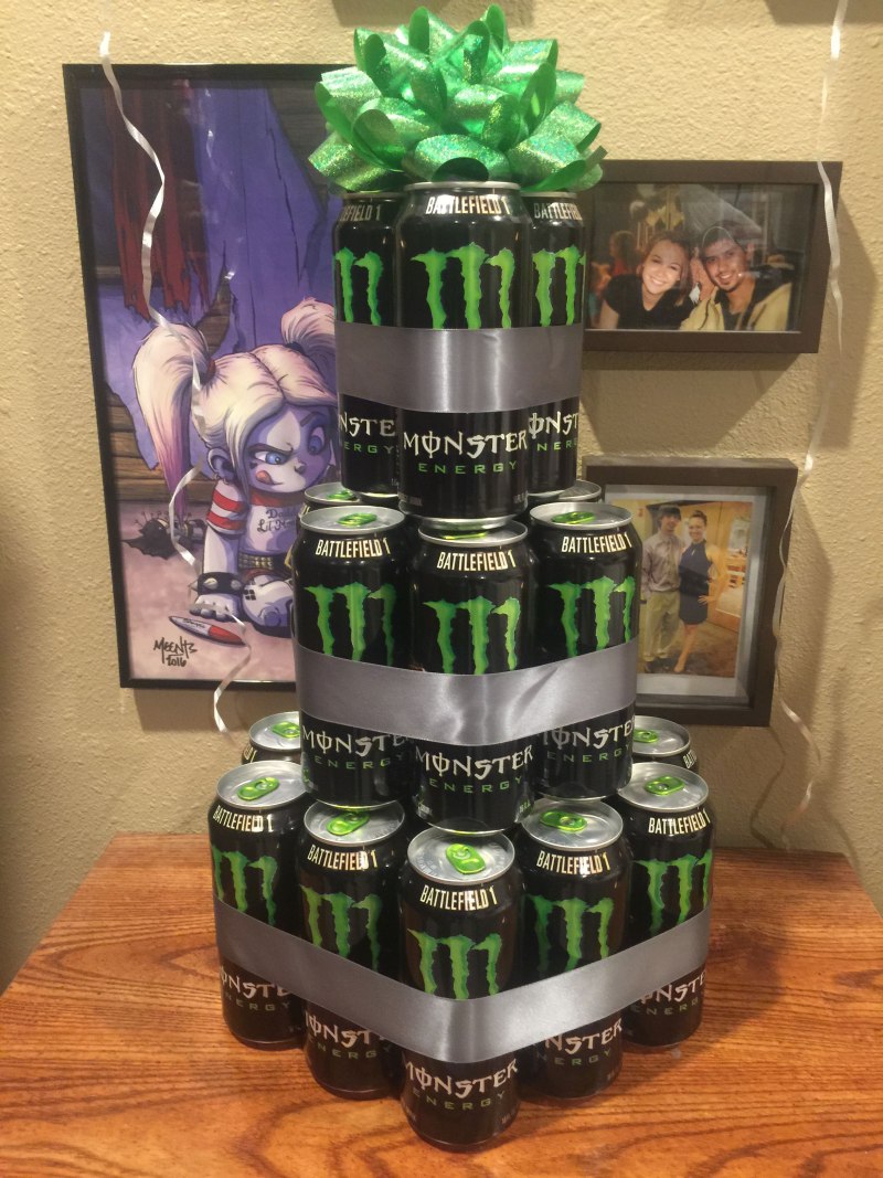 Кольцо Black Monster Energy