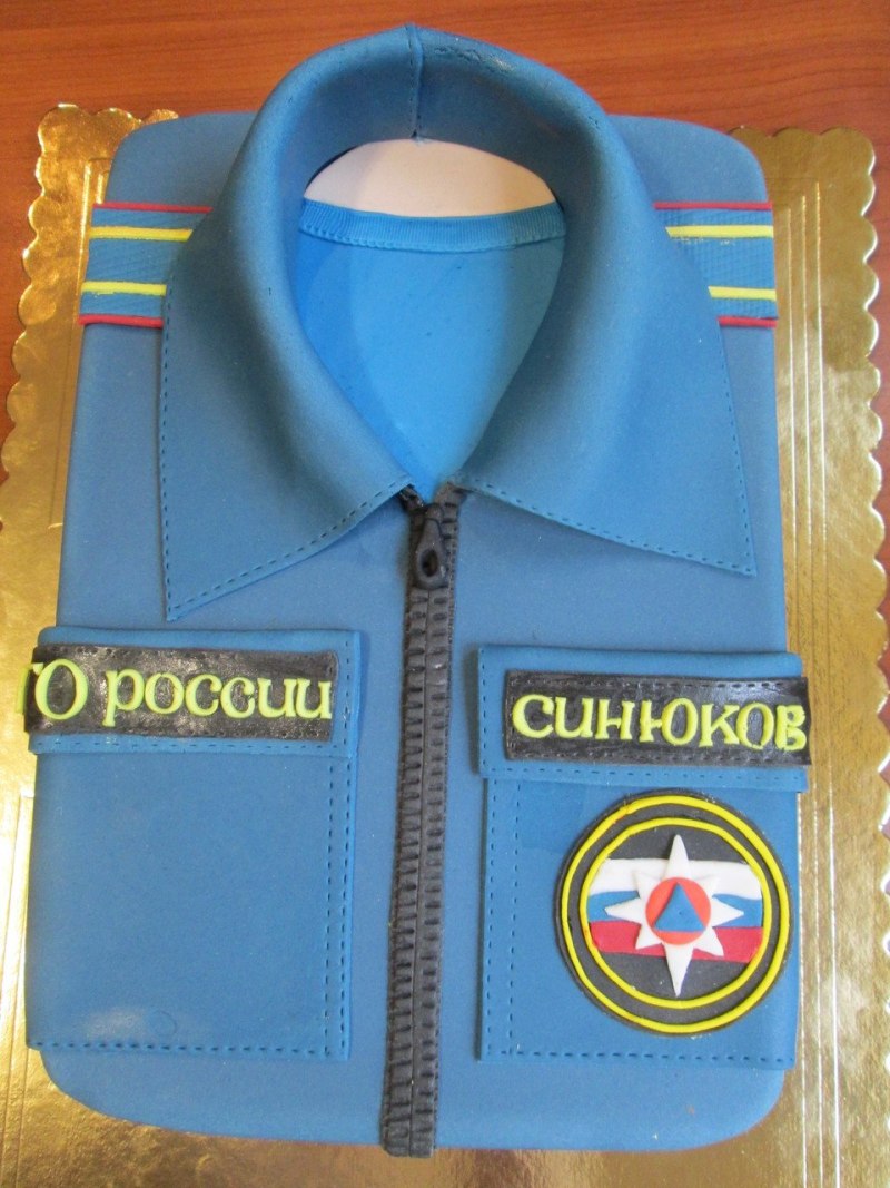 Торт пожарный Сэм для мальчика