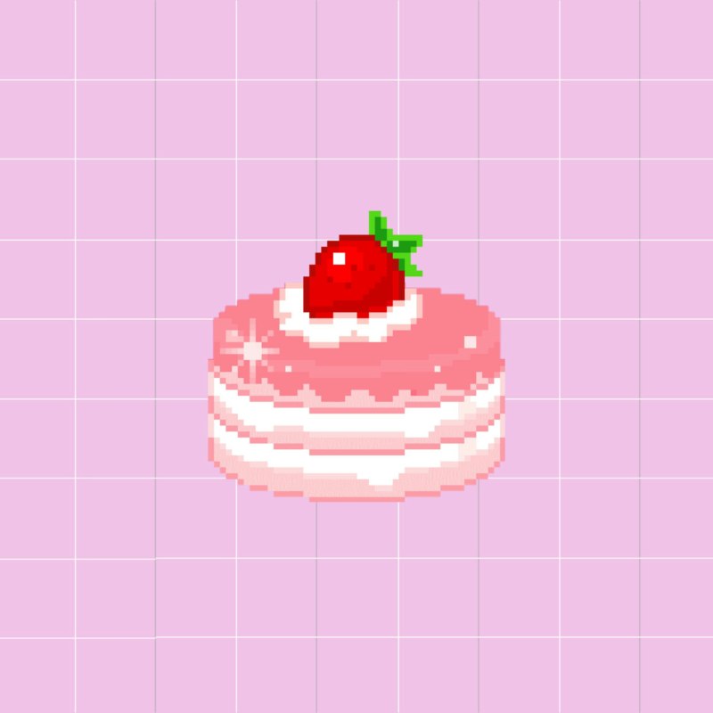 Cake Pixel Art