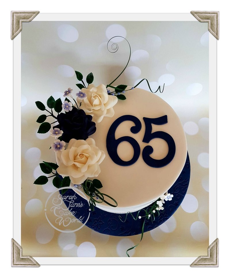 Торт на 65 лет
