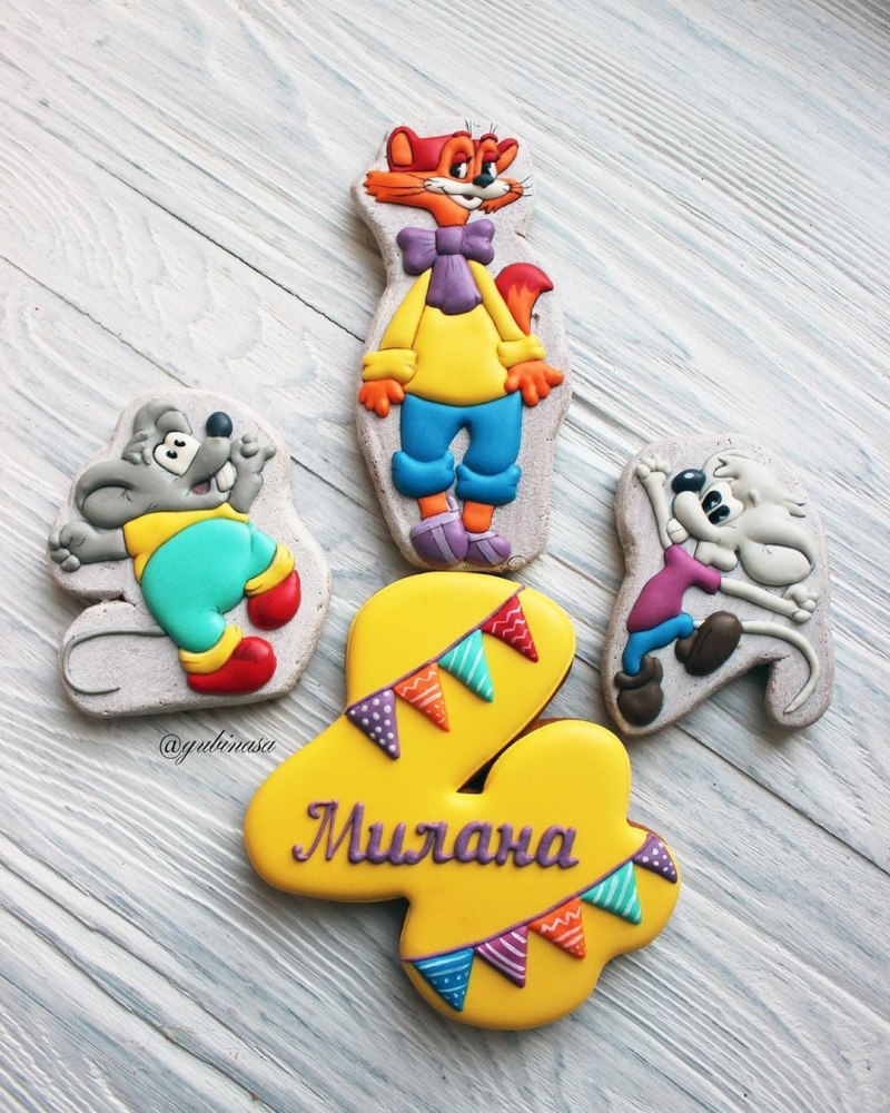 Пряники кот Леопольд