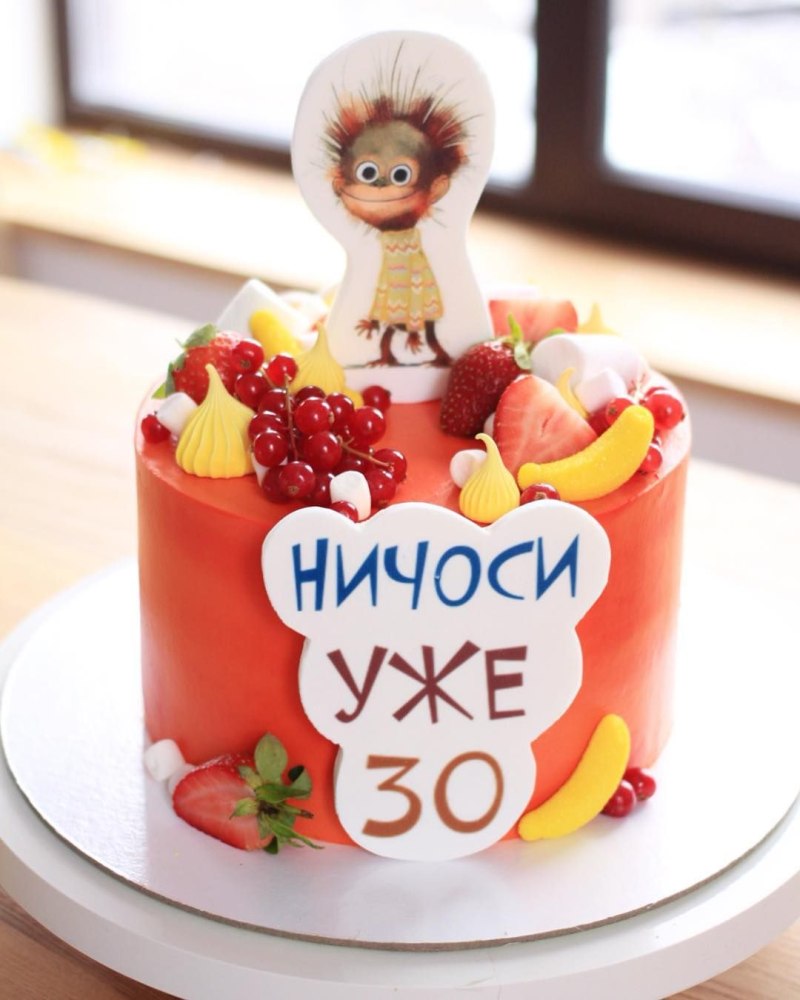 Торт с ягодами