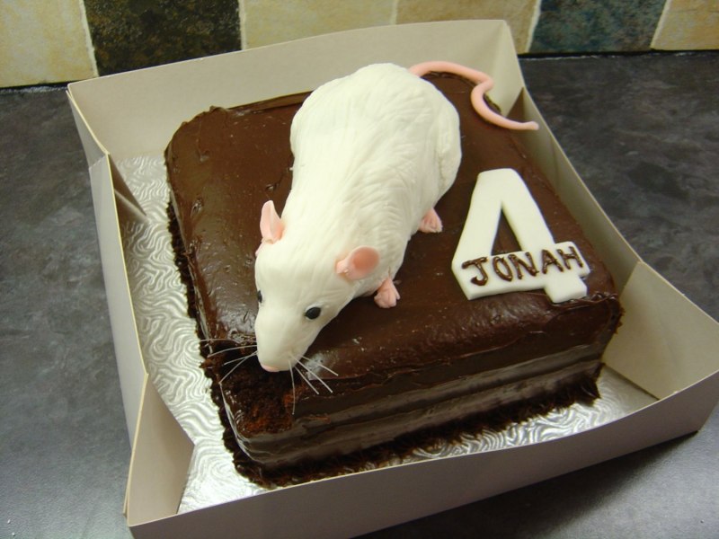 Rat on the Cake картинка для детей