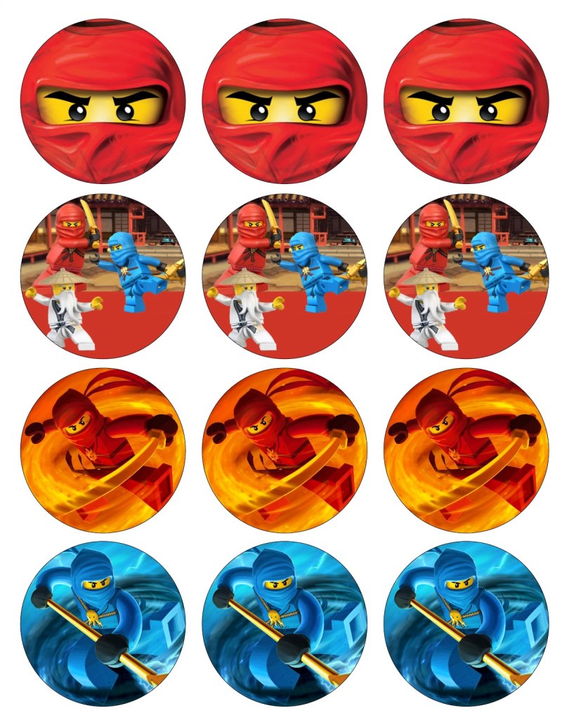 Ninjago LEGO для фотопечати