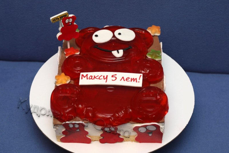 Торт медведь Валера