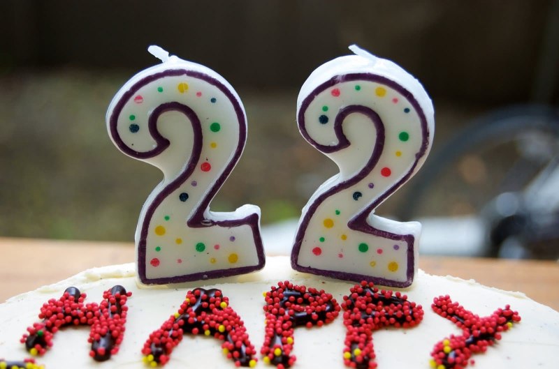 Торт на день рождения 27