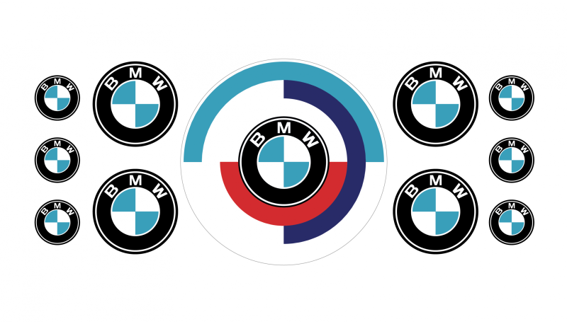 BMW надпись