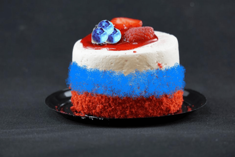 Флаги из еды