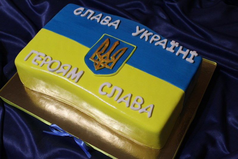 Торт флаг России