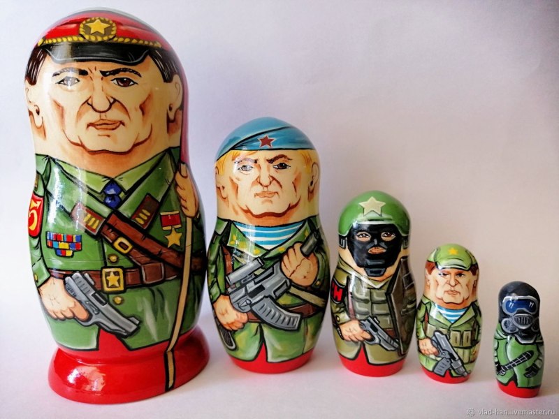 Армейские матрешки