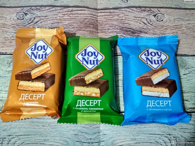 Joy nut конфета