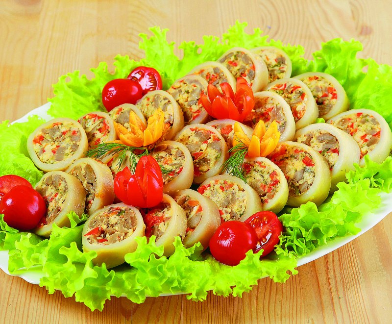 Фаршированные холодные закуски